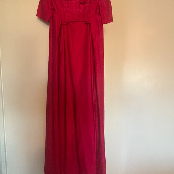 Beautiful Vintage Fuschia Gown - size 6/8 - Picture 2 of 10